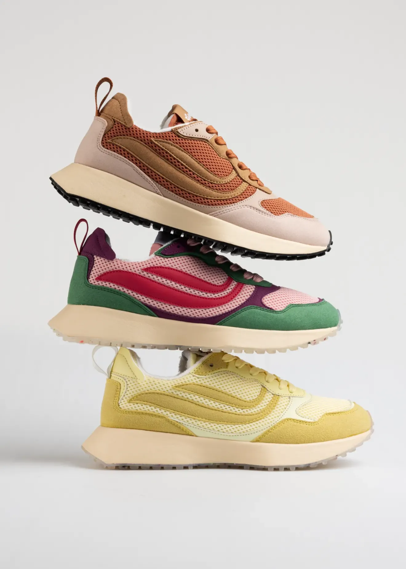 Vanilia Genesis G-Marathon Sneaker Multi Mesh Forest/Dragonfruit/Plum New