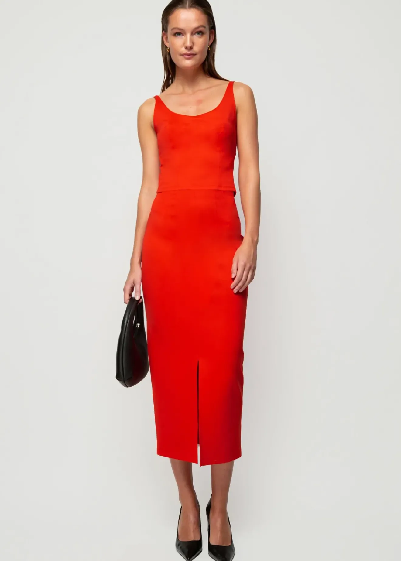Vanilia Korte Top Met Ronde Hals Valiant Poppy Fashion