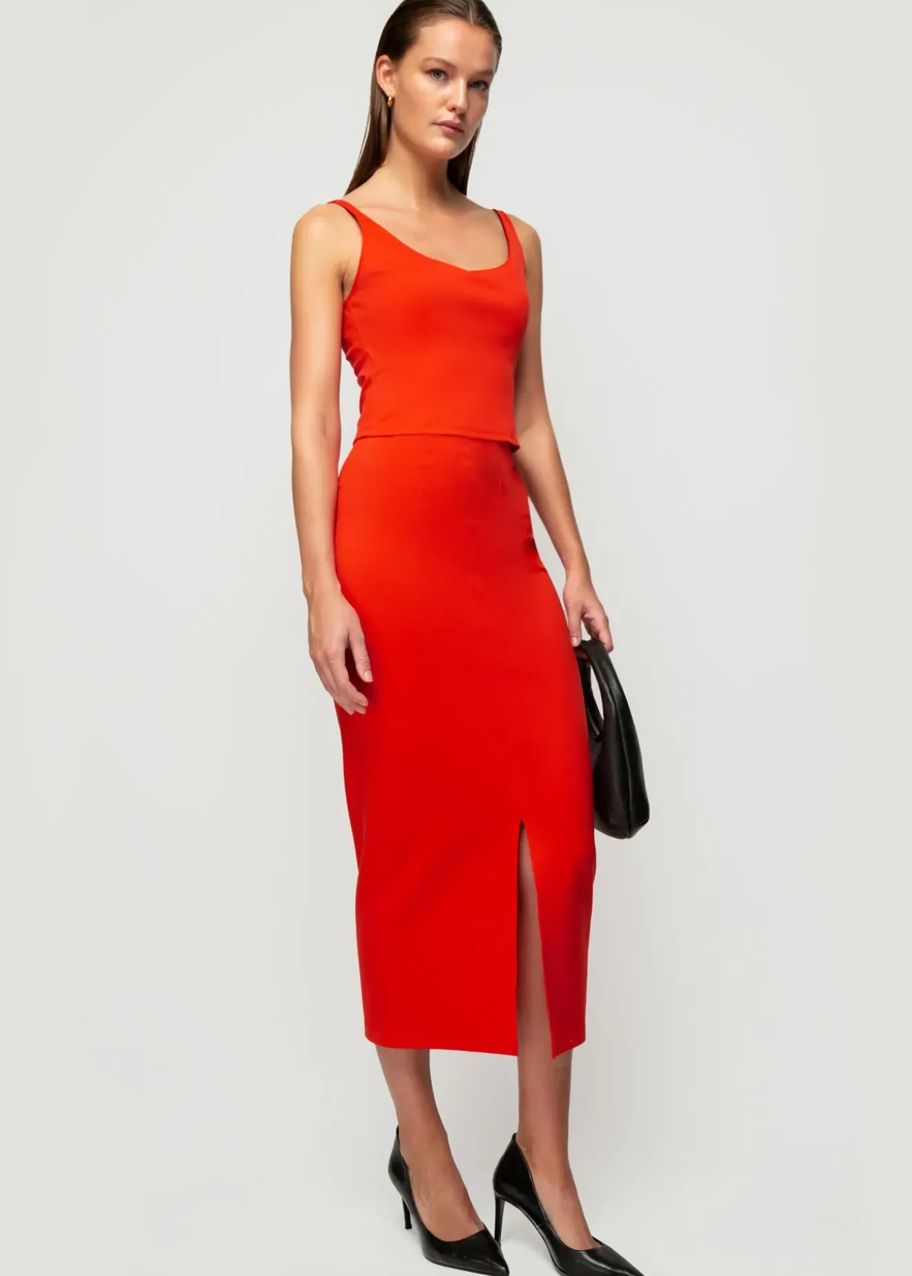 Vanilia Korte Top Met Ronde Hals Valiant Poppy Fashion